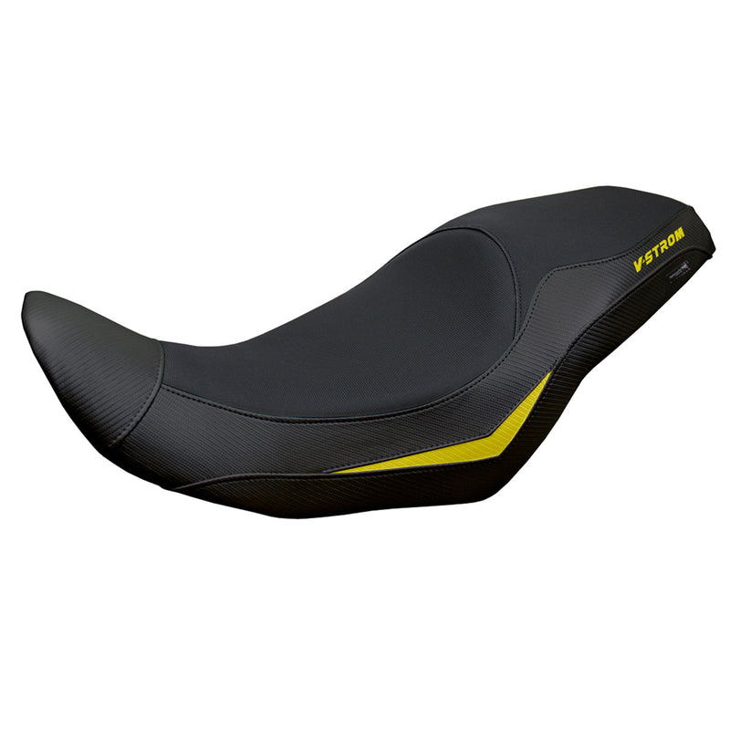 Suzuki V-Strom 800 DE SE 2023-2025 Seat Cover Tappezzeria Comfort Black Yellow