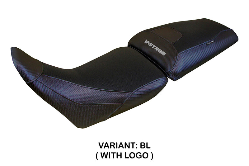 Suzuki V-Strom 1050 2020-2024 Seat Cover Tappezzeria Italia in Black