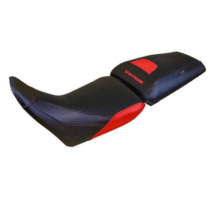 Suzuki V-Strom 1050 2020-2024 Seat Cover Tappezzeria Italia in Red