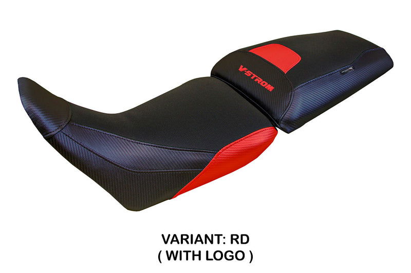 Suzuki V-Strom 1050 2020-2024 Seat Cover Tappezzeria Italia in Red