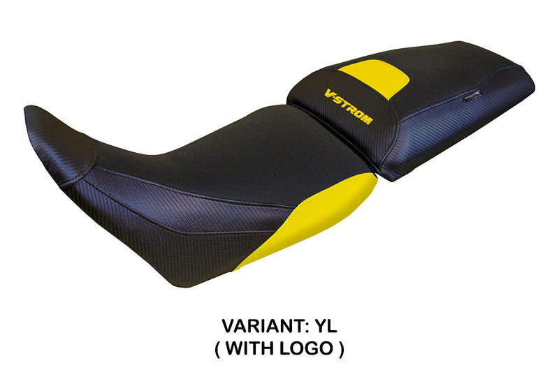 Suzuki V-Strom 1050 2020-2024 Seat Cover Tappezzeria Italia in Yellow