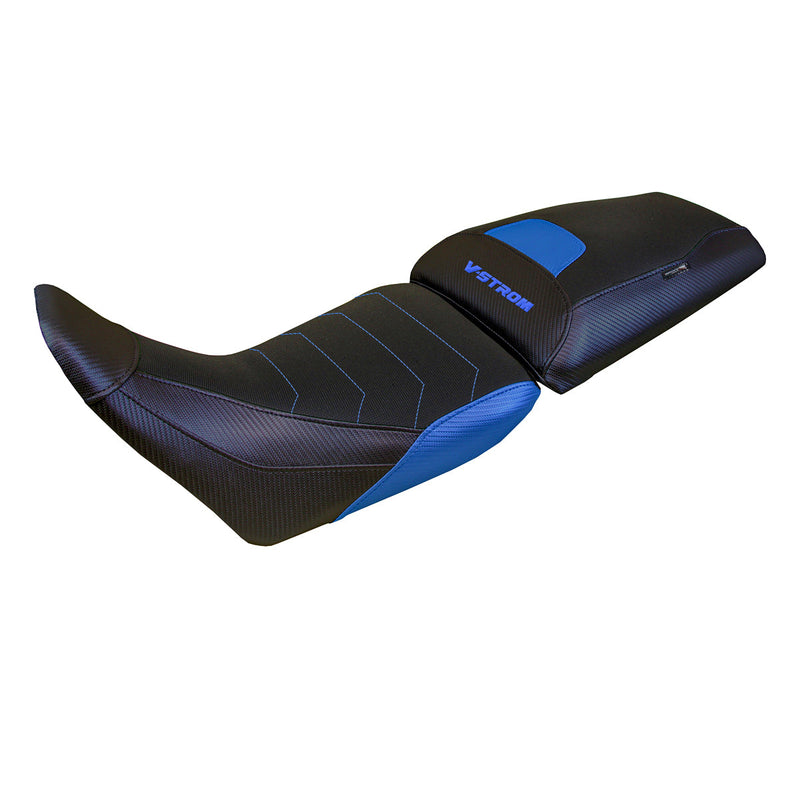 Suzuki V-Strom 1050 2020-2024 Seat Cover Tappezzeria Italia Comfort in Blue