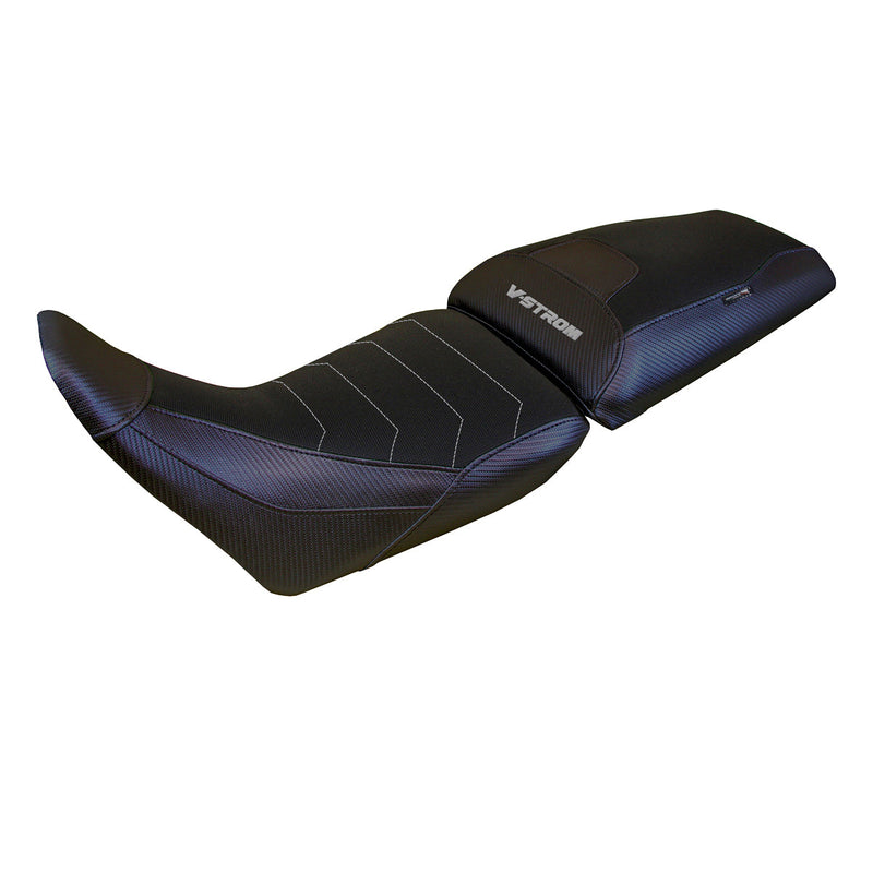 Suzuki V-Strom 1050 2020-2024 Seat Cover Tappezzeria Italia Comfort in Black