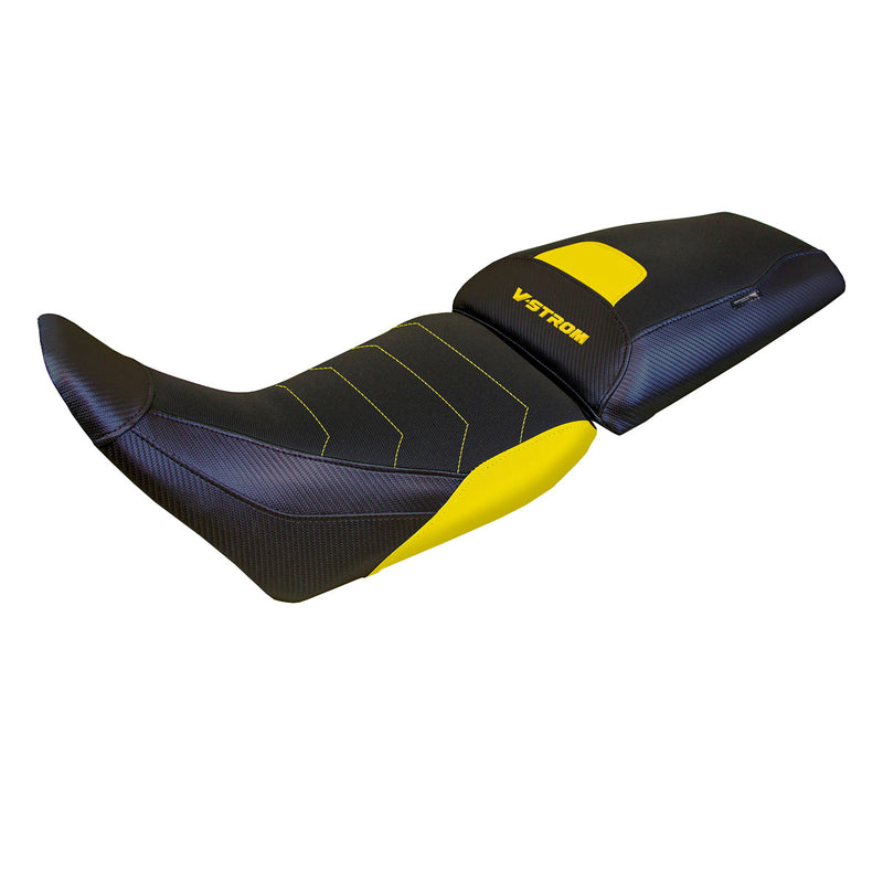 Suzuki V-Strom 1050 2020-2024 Seat Cover Tappezzeria Italia Comfort in Yellow