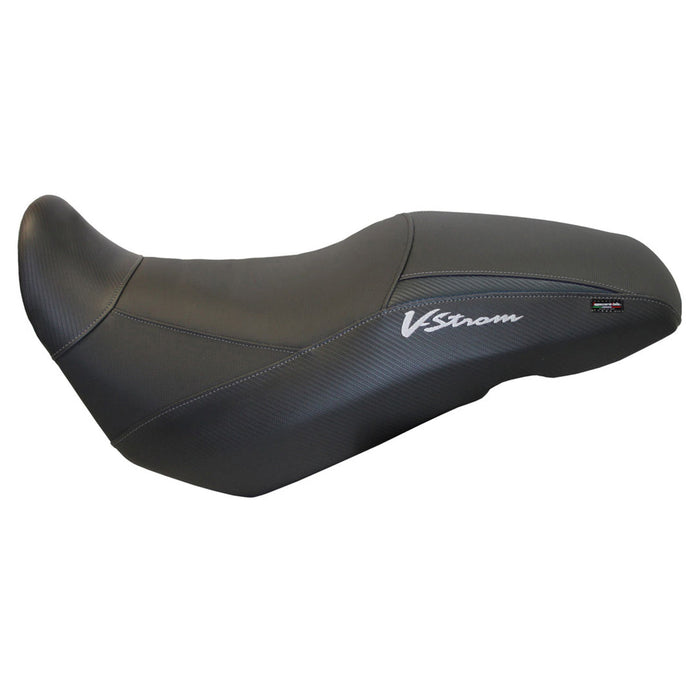 Suzuki VStrom 650 2017-2024 Seat Cover Tappezzeria Italia in Black