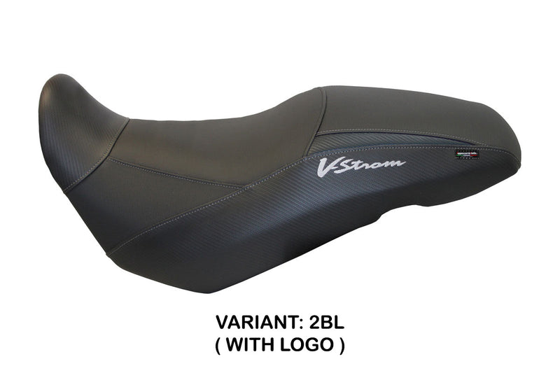 Suzuki VStrom 650 2017-2024 Seat Cover Tappezzeria Italia in Black