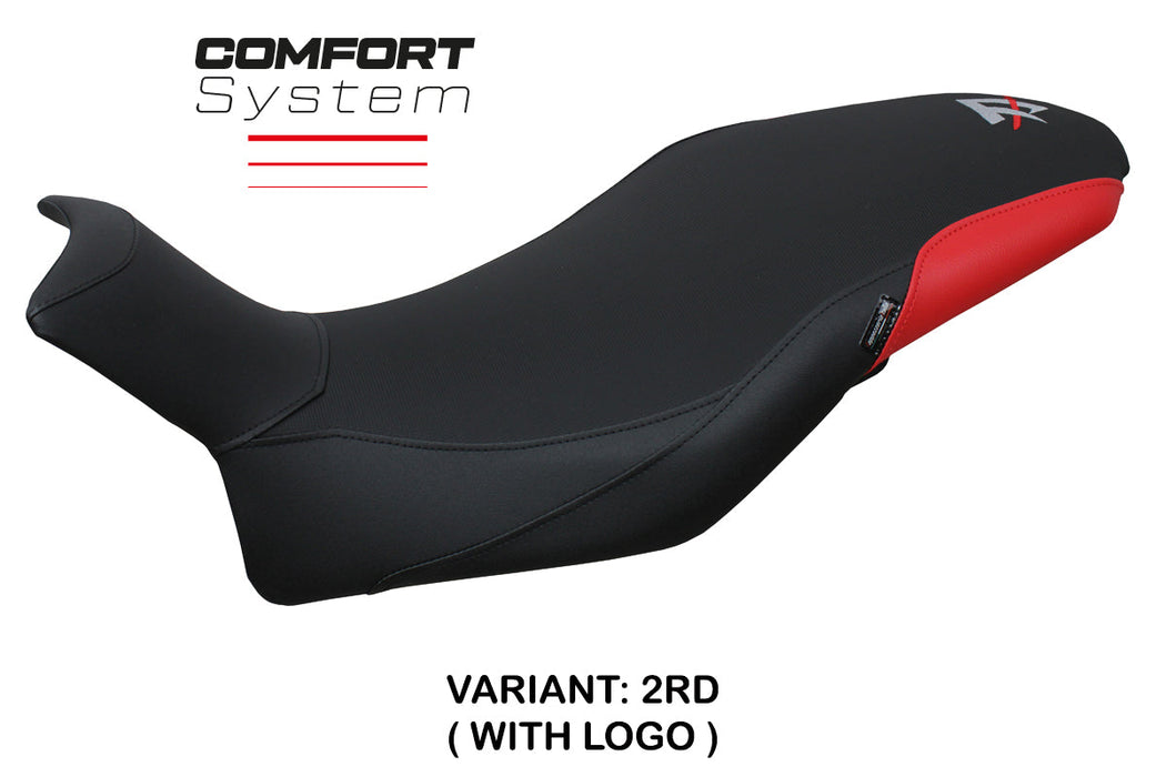Suzuki Katana 2019-2024 Seat Cover Tappezzeria Italia Comfort in Red and Black