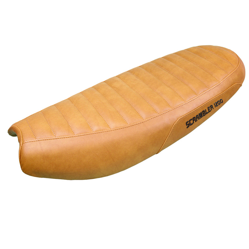 Triumph Scrambler 1200 2019-2024 Seat Cover Tappezzeria Italia  Comfort in Camel