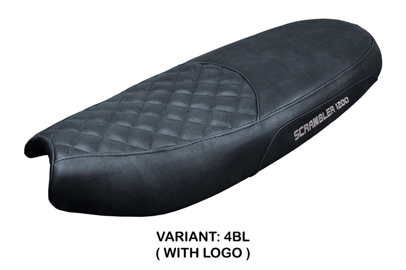 Triumph Scrambler 1200 2019-2024 Seat Cover Tappezzeria Italia in Black SE