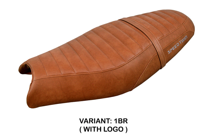 Triumph Speed Twin 900 2019-2024 Seat Cover Tappezzeria Italia in Brown