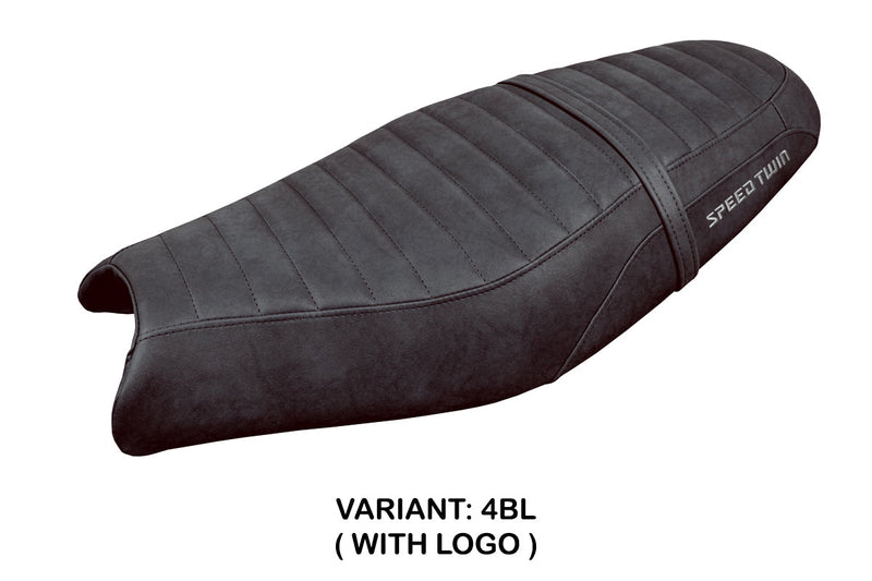 Triumph Speed Twin 900 2019-2024 Seat Cover Tappezzeria Italia in Black
