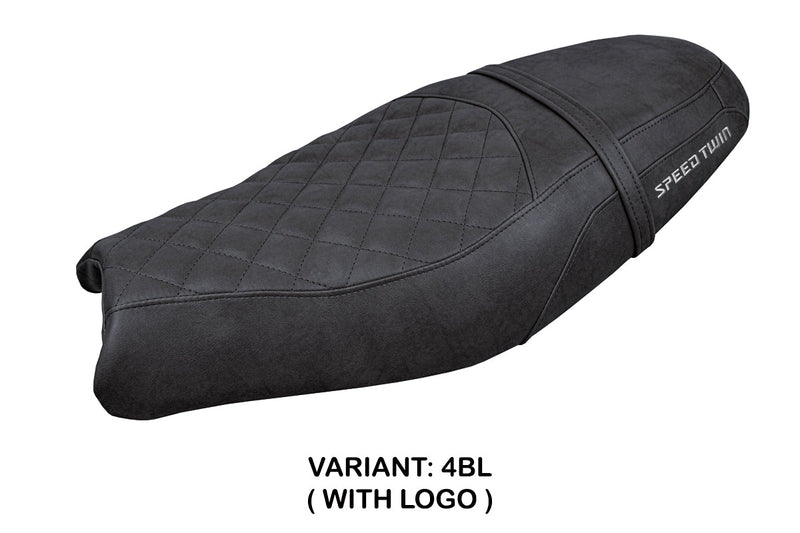 Triumph Speed Twin 900 2019-2024 Seat Cover Tappezzeria Italia in Black SE