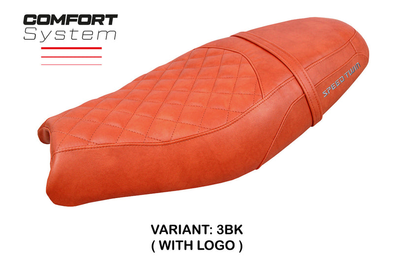 Triumph Speed Twin 900 2019-2024 Seat Cover Tappezzeria Italia Comfort Brick SE