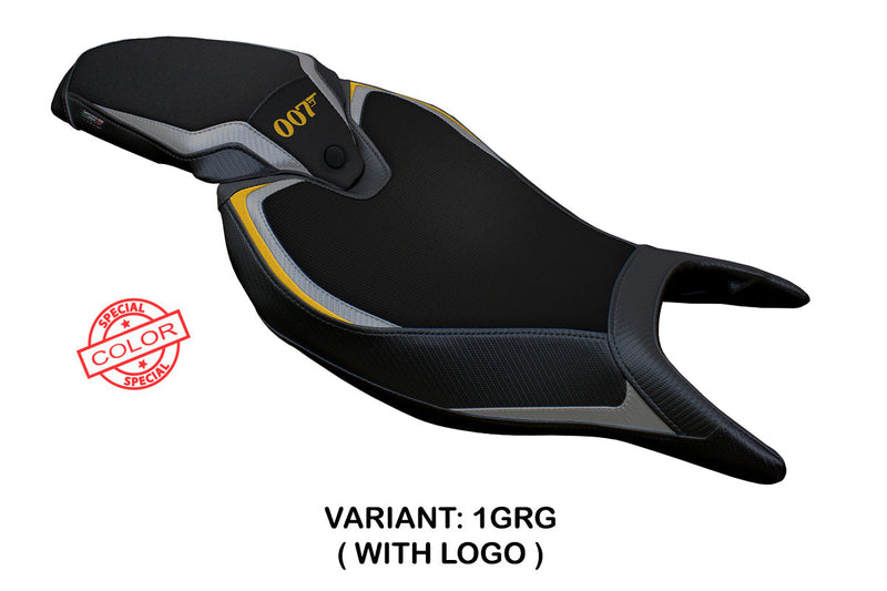 Triumph Speed Triple 1200 RR 2022-2024 Seat Cover Tappezzeria Italia in Grey Gold and Black