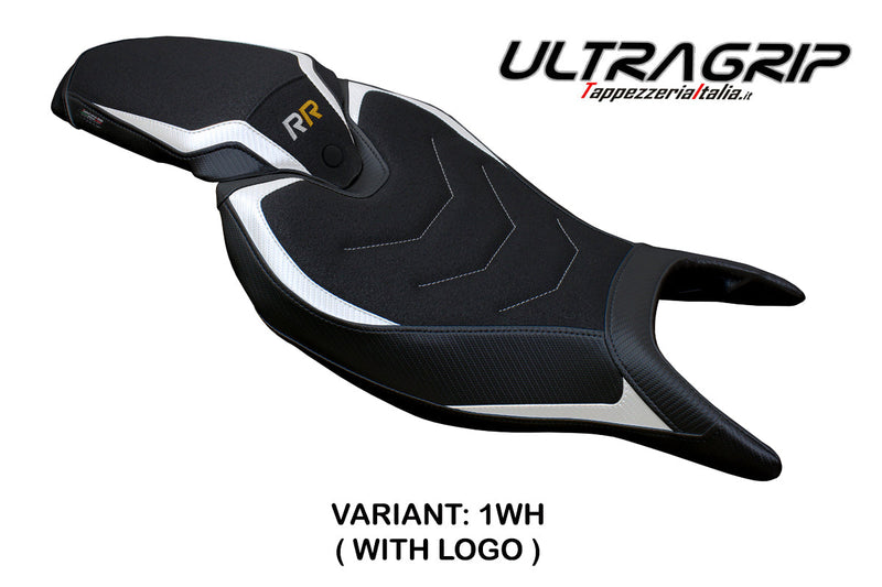Triumph Speed Triple 1200 RR 2022-2024 Seat Cover Tappezzeria Italia Ultragrip in White