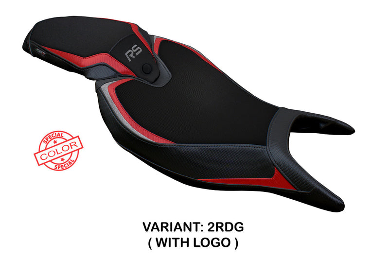 Triumph Speed Triple 1200 RS 2022-2024 Seat Cover Tappezzeria Italia in Red Grey and Black