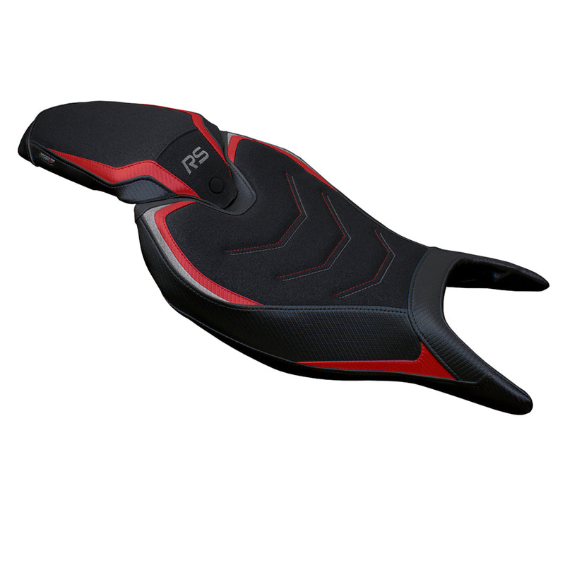 Triumph Speed Triple 1200 RS 2022-2024 Seat Cover Tappezzeria Italia Ultragrip in Red and Grey