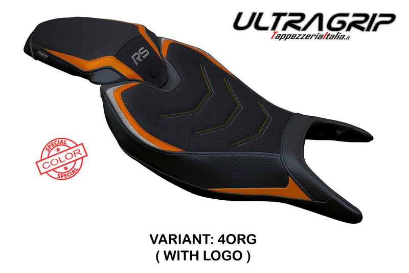 Triumph Speed Triple 1200 RS 2022-2024 Seat Cover Tappezzeria Italia Ultragrip in Orange and Gray