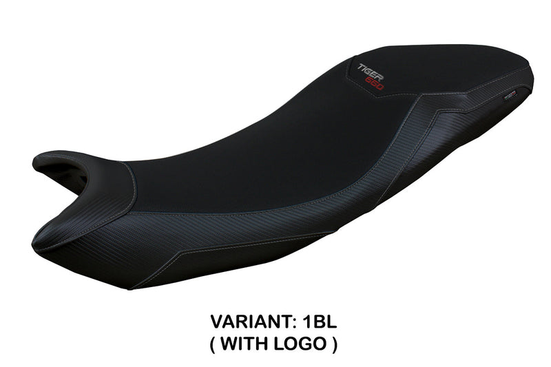 Triumph Tiger 660 2021-2024 Seat Cover Tappezzeria Italia in Black