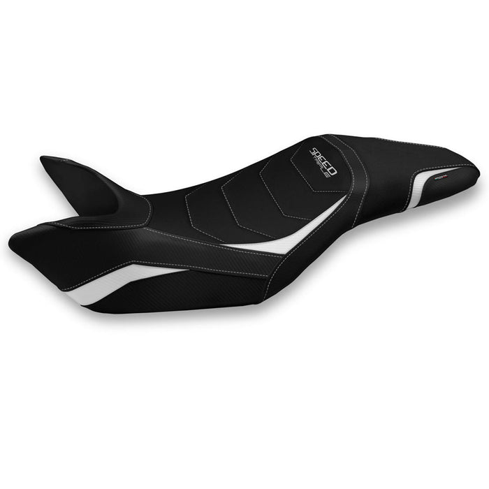 Triumph Speed Triple 2011-2015 Seat Cover Tappezzeria Italia Comfort in White
