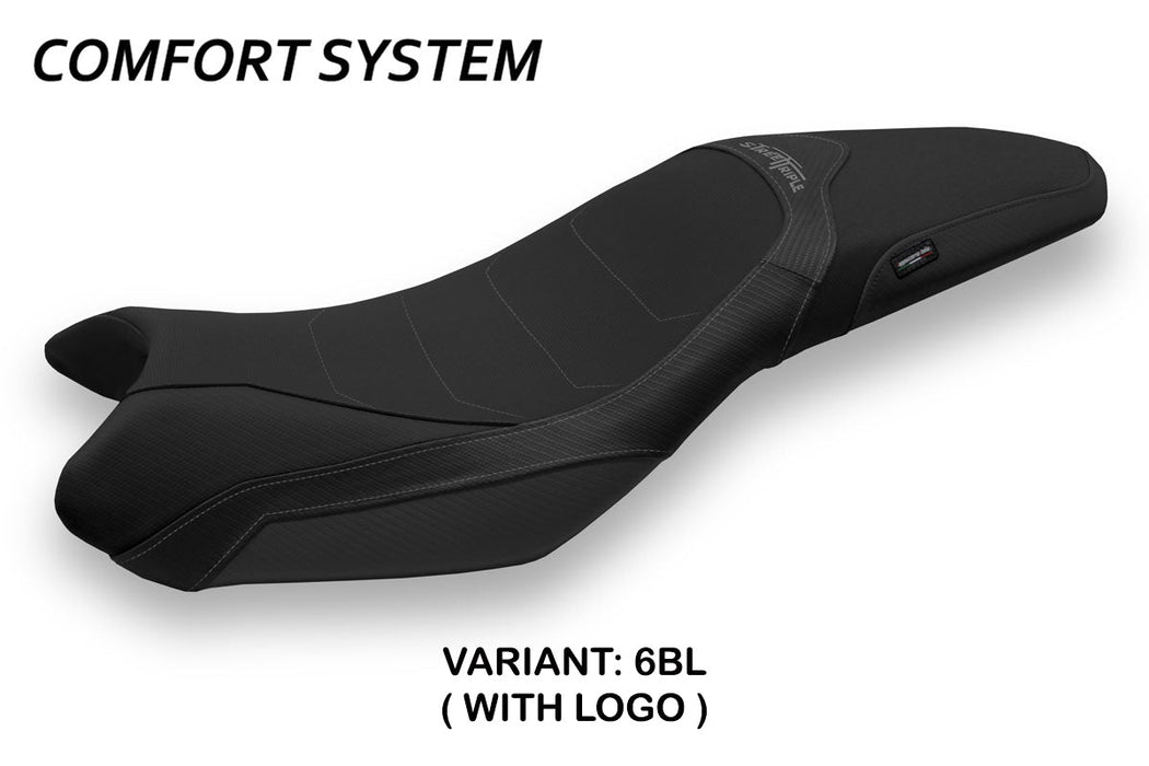 Triumph Street Triple 675 2013-2016 Seat Cover Tappezzeria Italia Comfort in Black
