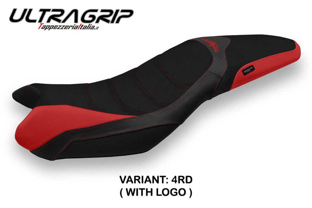 Triumph Street Triple 675 2013-2016 Seat Cover Tappezzeria Italia Ultragrip in Red