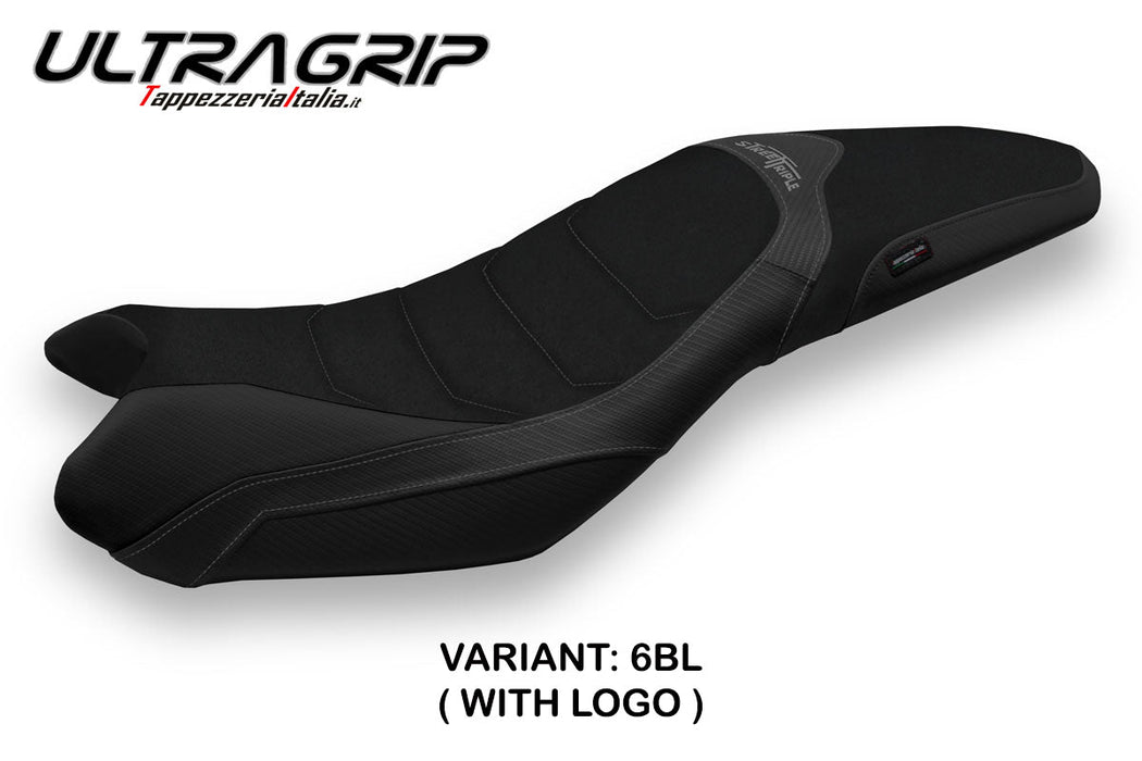 Triumph Street Triple 675 2013-2016 Seat Cover Tappezzeria Italia Ultragrip in Black