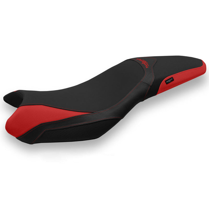Triumph Street Triple 675 2013-2016 Seat Cover Tappezzeria Italia in Red and Black
