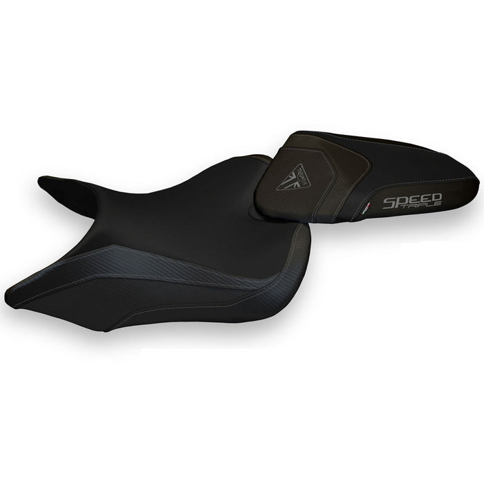 Triumph Speed Triple 2016-2021 Seat Cover Tappezzeria Italia in Black