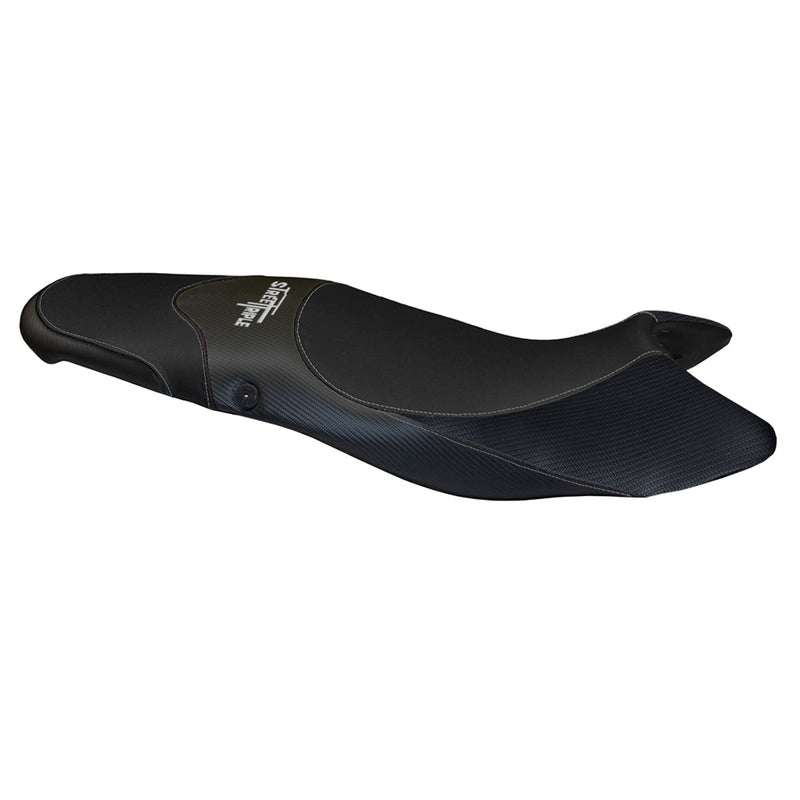 Triumph Street Triple 675 2007-2012 Seat Cover Tappezzeria Italia Comfort in Black