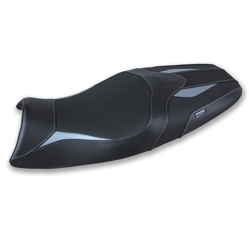Triumph Speed Triple 2005-2010 Seat Cover Tappezzeria Italia in Grey in Black