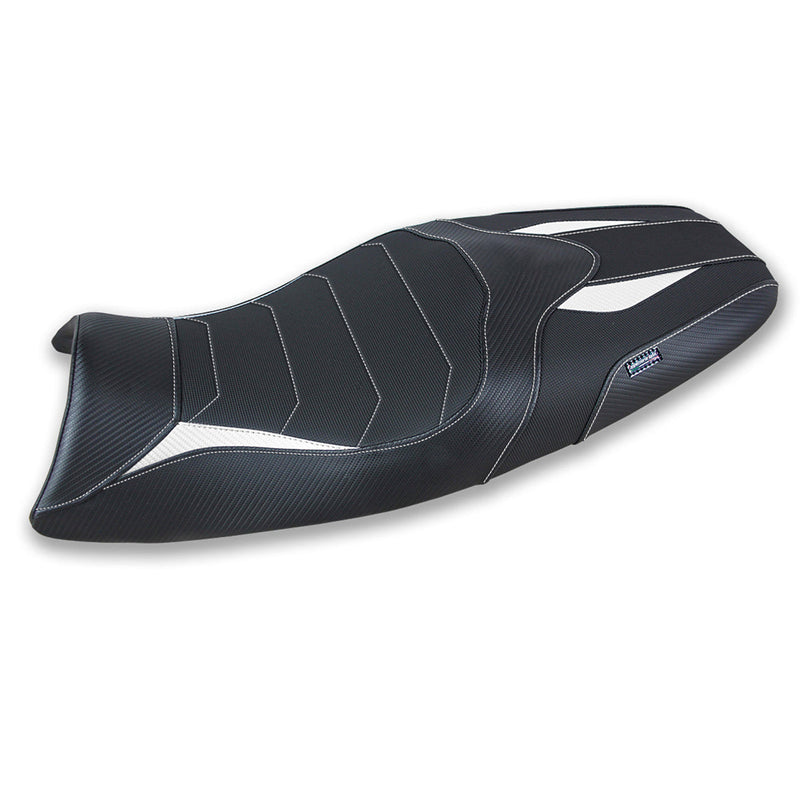 Triumph Speed Triple 2005-2010 Seat Cover Tappezzeria Italia Comfort in White