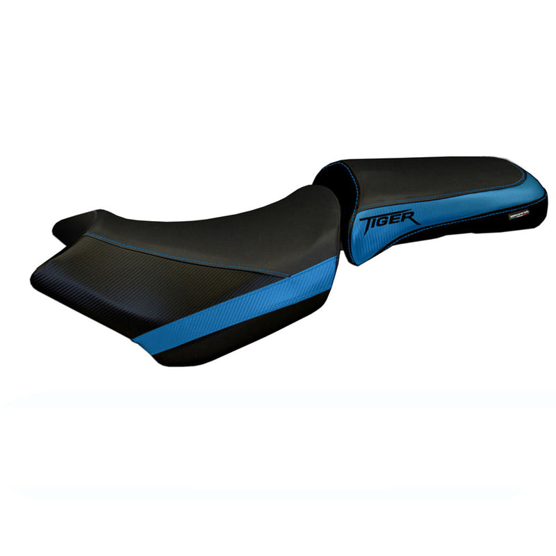 Triumph Tiger 1200 2011-2021 Seat Cover Tappezzeria Italia in Blue Black