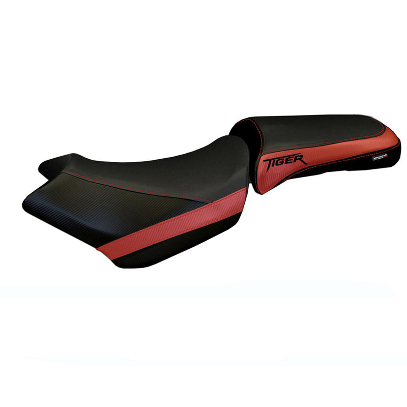 Triumph Tiger 1200 2011-2021 Seat Cover Tappezzeria Italia in Red Black