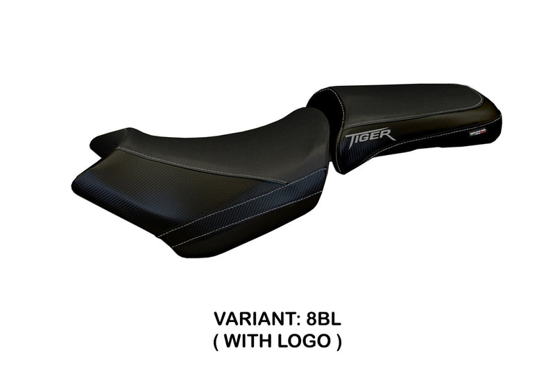 Triumph Tiger 1200 2011-2021 Seat Cover Tappezzeria Italia in Black