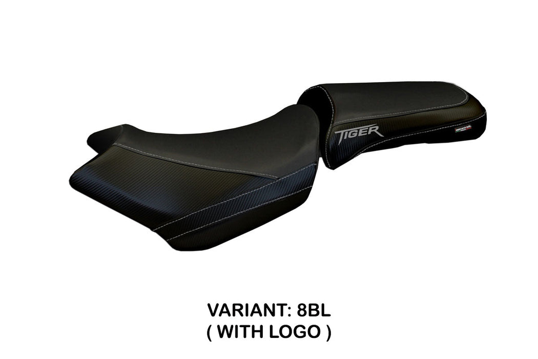 Triumph Tiger 1200 2011-2021 Seat Cover Tappezzeria Italia in Black