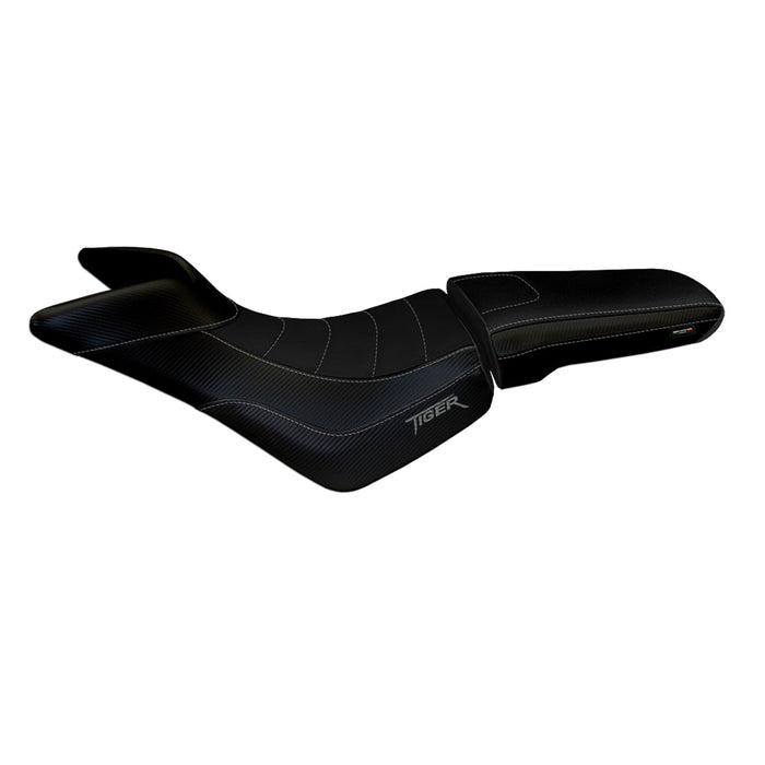 Triumph Tiger 800 800XC 2010-2020 Seat Cover Tappezzeria Italia Comfort in Black