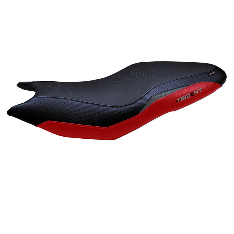 Triumph Trident 660 2021-2024 Seat Cover Tappezzeria Italia in Red Grey and Black