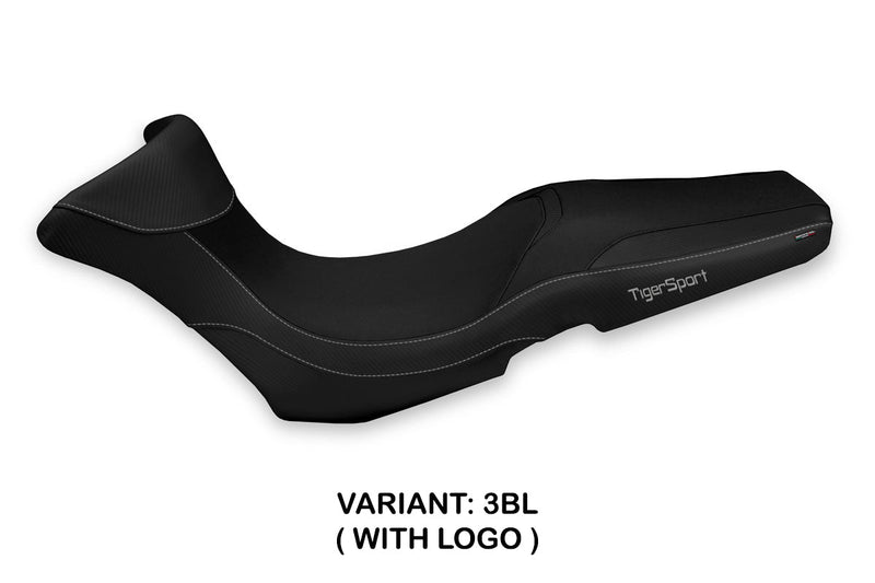 Triumph Tiger 1050 Sport 2013-2020 Seat Cover Tappezzeria Italia in Black