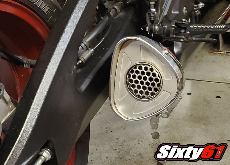 Suzuki GSXR 1000 Exhaust 2017-2024, 4:1 Full System, Mojo in Polished by Voodoo
