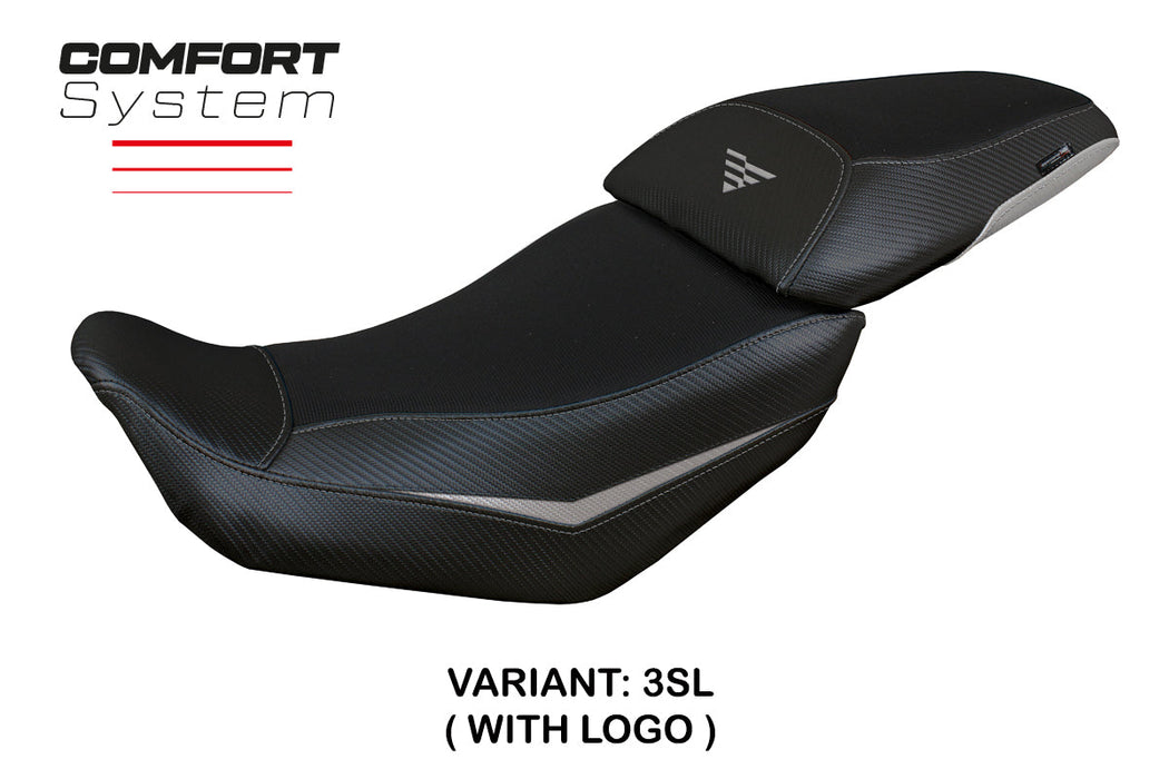 Voge Valico 500 DS DSX 2020-2024 Seat Cover Tappezzeria Italia Comfort in Silver