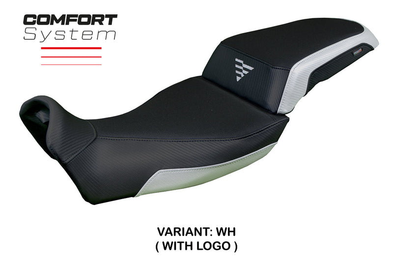 Voge Valico 525 DS DSX 2023 2024 Seat Cover Tappezzeria Comfort White Black