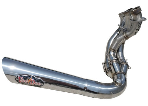 Kawasaki ZX-14R 2006-2024 Slash Sidewinder Exhaust in Polished by Voodoo