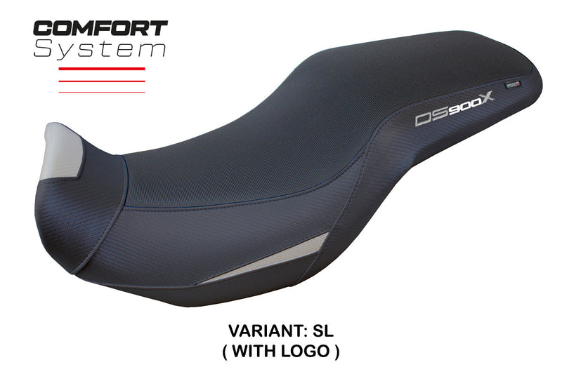Voge Valico 900 DSX 2024 Seat Cover Tappezzeria Comfort Silver Black