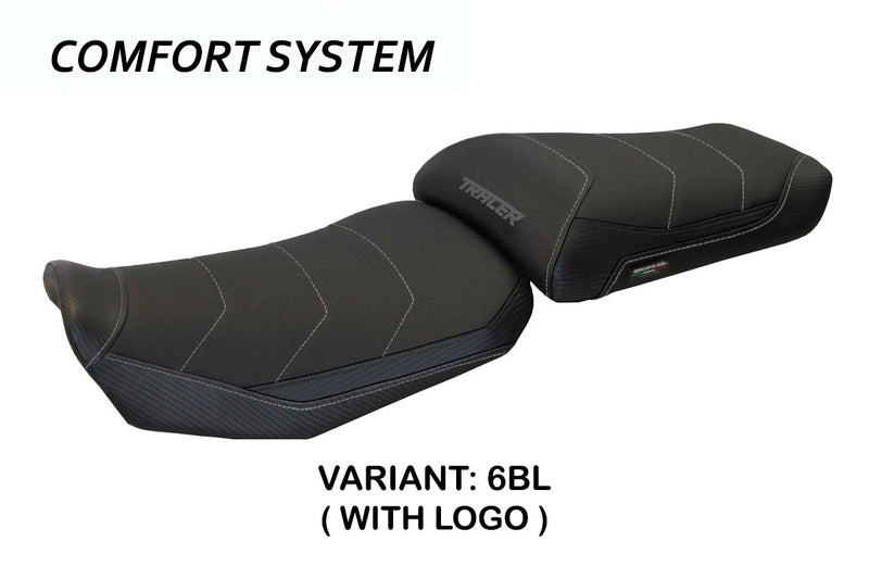 Yamaha Tracer 900 2015-2017 Seat Cover Tappezzeria Italia Comfort in Black