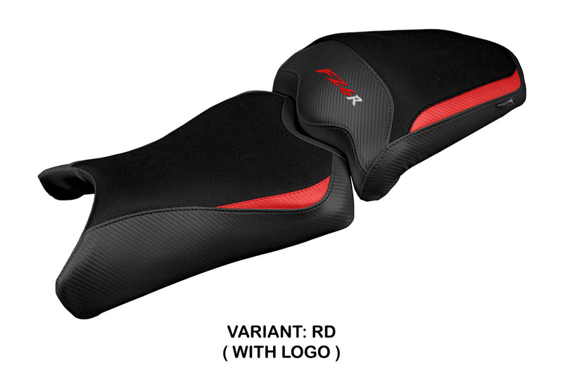 Yamaha FZ6R 2009-2017 Seat Cover from Tappezzeria Italia in Red