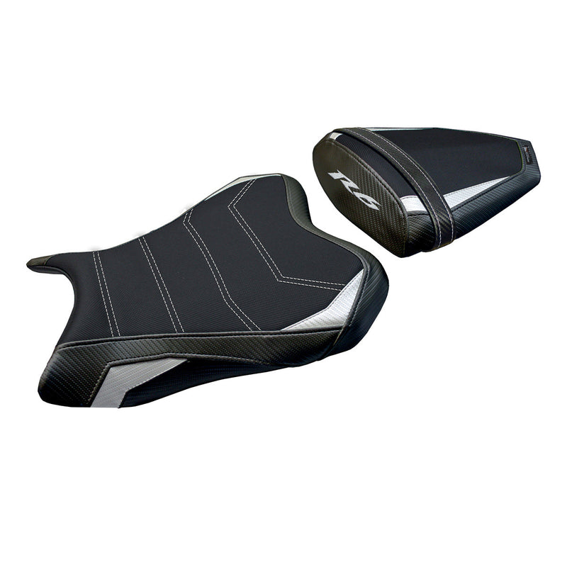 Yamaha YZF R6 2006-2007 Seat Cover Tappezzeria Italia Comfort in White and Black