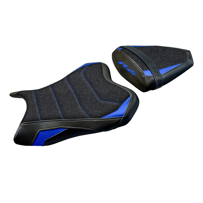 Yamaha YZF R6 2006-2007 Seat Cover Tappezzeria Italia in  Ultragrip Blue and Black