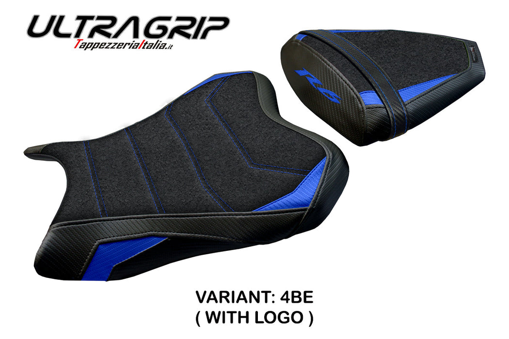 Yamaha YZF R6 2006-2007 Seat Cover Tappezzeria Italia in  Ultragrip Blue and Black