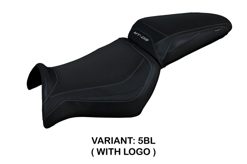 Yamaha MT 03 2006-2014 Seat Cover Tappezzeria Italia in Black